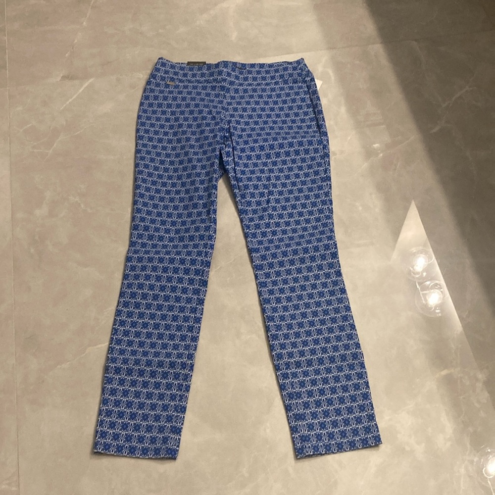 The Limited Blue Floral Pattern Pants